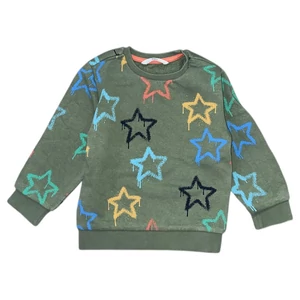 2-3 év (92-98) M&amp;S csillagos pulóver