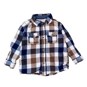 9-12 hó (80) H&amp;M kockás ing