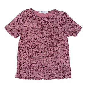 6-8 év (122-128) H&M pöttyös bordázott póló 6-8 év (122-128) H&M pöttyös bordázott póló