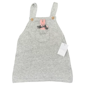 Új 6-9 hó (74) Matalan nyuszis kötött ruha