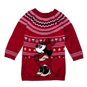 1-1,5 év (86) Primark Disney Minnie karácsonyi tunika