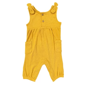 0-3 hó (56-62) Tu mustársárga playsuit, jumpsuit