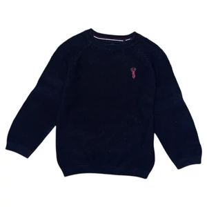 3 év (98) Next sötétkék alkalmi pulóver