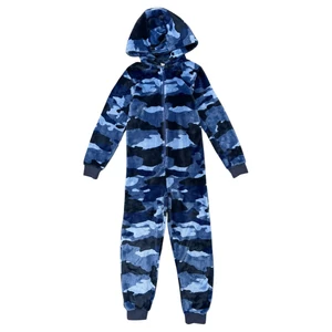4-5 év (110) F&amp;F terepmintás pihe-puha pizsama, overál