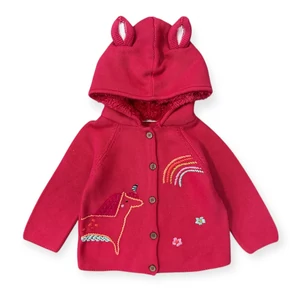 6-9 hó (74) Next unikornisos kötött kardigán