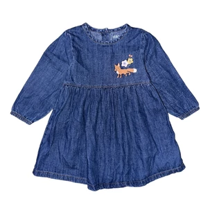 9-12 hó (80) M&S rókás farmerruha 9-12 hó (80) M&S rókás farmerruha