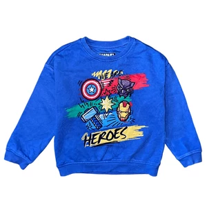 5-6 év (116) M&S Marvel szuperhősös pulóver 5-6 év (116) M&S Marvel szuperhősös pulóver