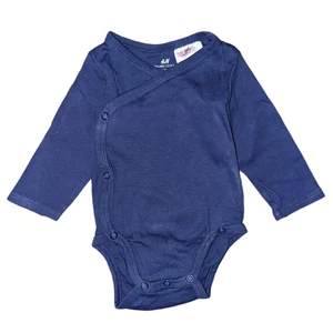 2-4 hó (62) H&M sötétkék átlapolós body 2-4 hó (62) H&M sötétkék átlapolós body