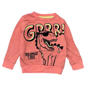 2-3 év (98) F&amp;F dínós pulóver