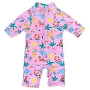 3-6 hó (68) Lullaby állatos uv szűrős fürdőruha