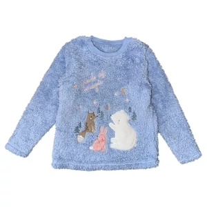 7-8 év (128) Nutmeg állatos pihe-puha pulóver