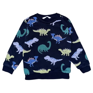 2-3 év (98) M&amp;S dínós pulóver