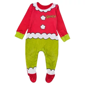 6-9 hó (68-74) George Grinch karácsonyi rugdalózó