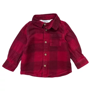 6-9 hó (74) Primark kockás karácsonyi ing