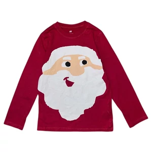 4-6 év (110-116) H&amp;M mikulásos karácsonyi felső