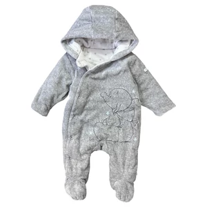 0-3 hó (62) Mothercare elefántos bélelt overál