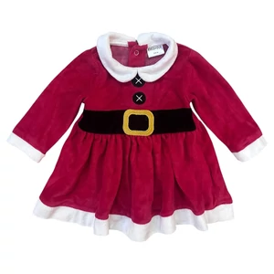 3-6 hó (68) F&amp;F mikulásos karácsonyi ruha