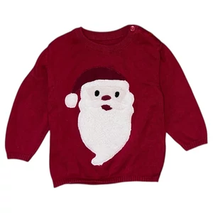 0-3 hó (62) St. Bernard mikulásos karácsonyi pulóver