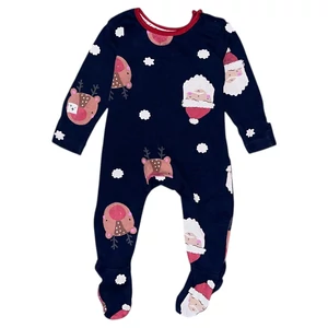 3-6 hó (62-68) George mikulásos karácsonyi rugdalózó