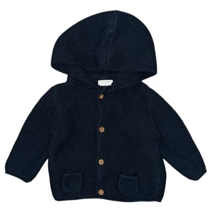 0-3 hó (62) Next sötétkék kötött kardigán