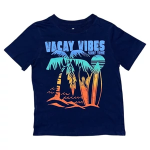 4-6 év (110-116) H&amp;M pálmafás póló