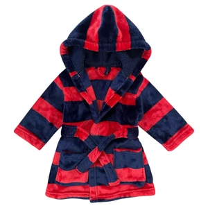 1-1,5 év (86) Nutmeg csíkos pihe-puha gyerek köntös