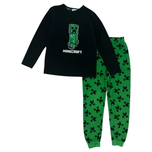 9-10 év (140) Primark Minecraft polár pizsama