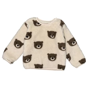 9-12 hó (80) Nutmeg macis vastag pulóver