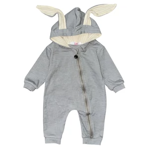 6-9 hó (68-74) Nyuszis szabadidő overál, rugdalózó