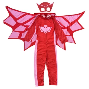 Új 6-8 év (122-128) Pizsihősök Bagoly jelmez kiegészítőkkel, M