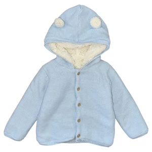 1-1,5 év (86) Matalan bélelt kötött kardigán