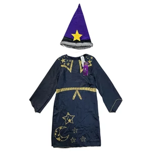 Új 7-8 év (128) Varázsló jelmez
