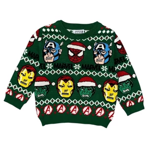 1,5-2 év (92) Primark Marvel karácsonyi pulóver