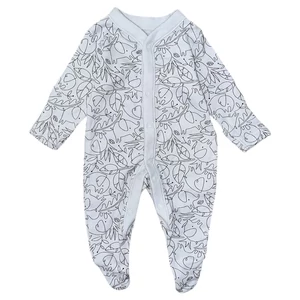 Újszülött (50) Nutmeg elefántos rugdalózó