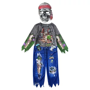 3-4 év (104) F&amp;F zombi jelmez maszkkal