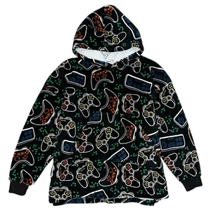 7-10 év (128-140) Kontrolleres pihe-puha poncsó pulóver