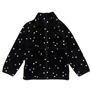 2-4 év (98-104) H&amp;M pöttyös polár kardigán