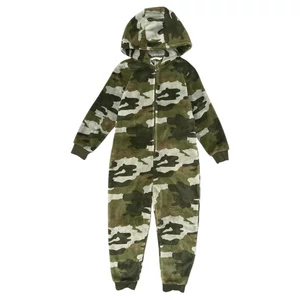 7-8 év (128) M&amp;S terepmintás pihe-puha pizsama, overál