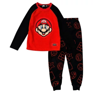 6-7 év (122) Primark Super Mario polár pizsama