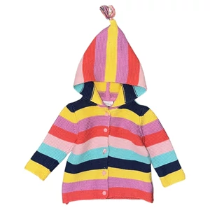 6-9 hó (74) Next csíkos kötött kardigán