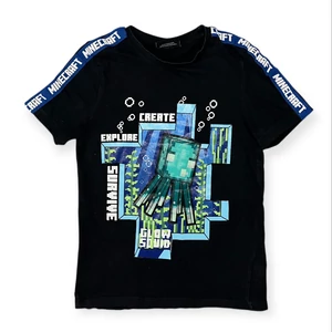 8-9 év (134) F&amp;F Minecraft póló