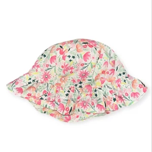 9-12 hó (80) Nutmeg virágos napkalap