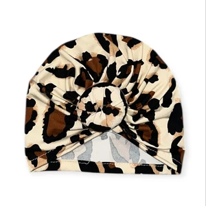 1-2 év (86-92) Párducmintás turbánsapka, vékony átmeneti sapka