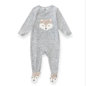 9-12 hó (80) C&amp;A rókás rugdalózó