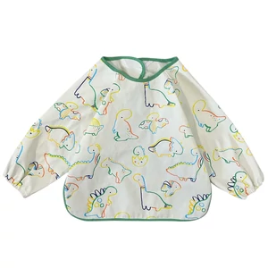 6-12 hó (74-80) Dínós ruhavédő előke