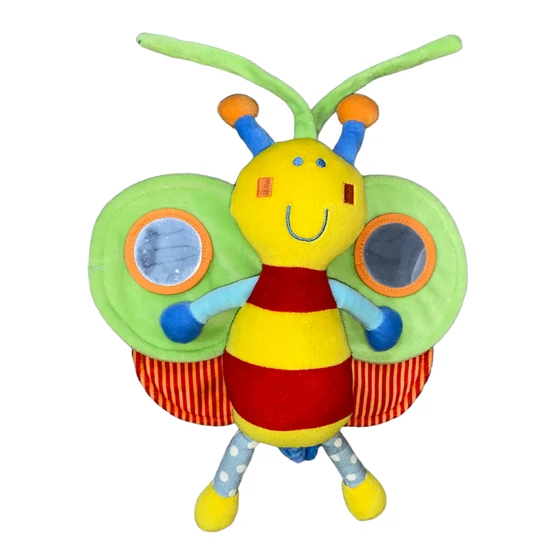 Mamas&amp;Papas felhúzható zenélő pillangó babajáték, 29 cm