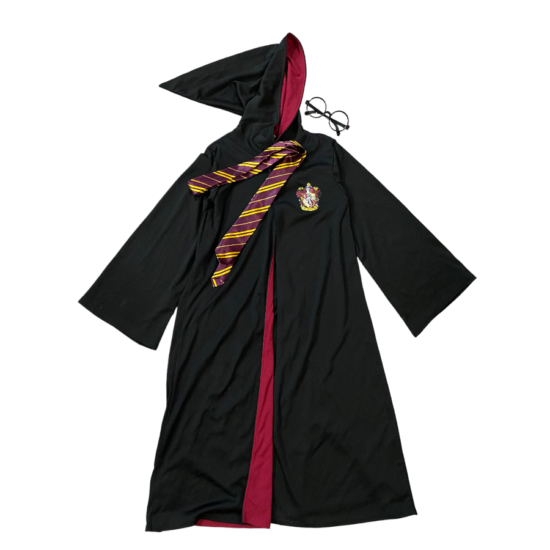 9-10 év (134-140) George Harry Potter talár jelmez szemüveggel, nyakkendővel