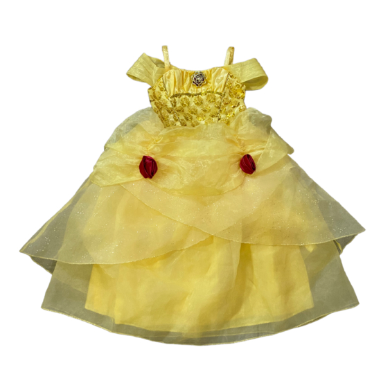 5-6 év (116) Disney store csodaszép Belle hercegnő jelmez
