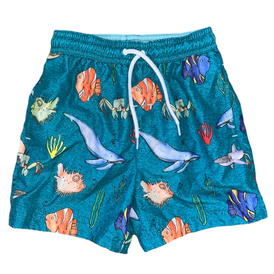 34 év (104) Next halas rövidnadrág, fürdőnadrág Kiddolino Gyerekruha