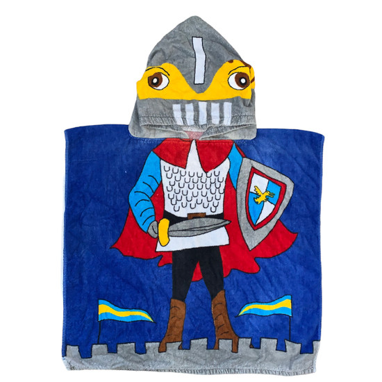 36 év Lovagos poncsó törölköző, fürdőponcsó Kiddolino Gyerekruha